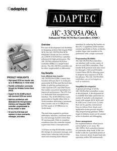 AIC-33C95 BROCURE