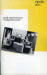 5952-2149 APOLLO QUICK-REFERENCE CONFIGURATION GUIDE JUL90