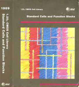 1989 ATT 1.25U CMOS CELL LIBRARY 2ED