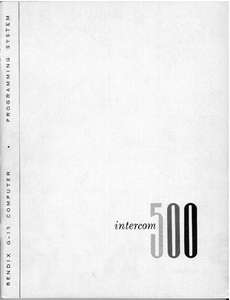 APG-06611 INTERCOM500 PGM MAN JUN61