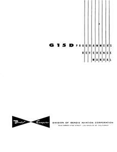 G15D PROGRAMMERS REF MAN