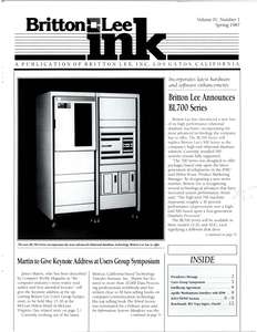 BRITTON LEE INK V04 N01 SPRING 1987