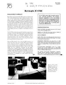 70C-112-06 7201 BURROUGHS B4700