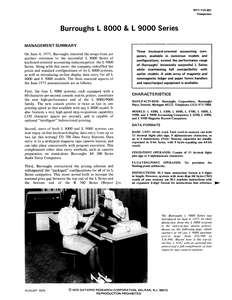 M11-112-30 7508 BURROUGHS L 8000 L 9000