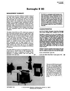 M11-112-35 7809 BURROUGHS B 80