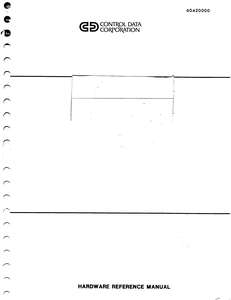 170-176 HARDWARE REFERENCE MANUAL.60420000H.1977