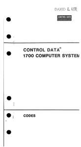 1700 CODES INSTANT OCT74