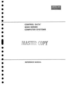 6000 SERIES COMPUTER SYSTEMS AUG78 2ND SCAN