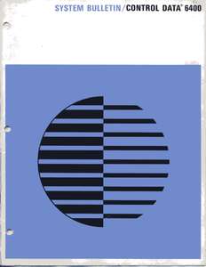 6400 SYSTEM BULLETIN 60123000 DEC64