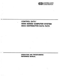 6642 DISTRIBUTIVE DATA PATH REFMAN MAR79
