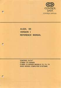 ALGOL 68 VERSION 1 REFERENCE MANUAL REVB