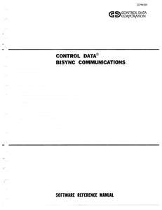 BISYNC COMMS SOFTWARE REFMAN DEC75