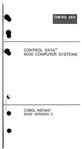 COBOL VER 3 INSTANT APR71