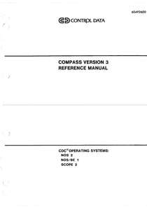 COMPASS 3 REFMAN JUL86