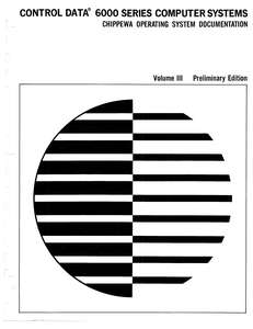 CHIPPEWA OS SYSDOC VOL III OCT65