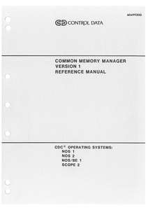COMMON MEMORY MANAGER VER 1 REFMAN FEB82