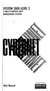 CYBERNET SYSTEM 2000 LEVEL 2 MINI MANUAL MAY75
