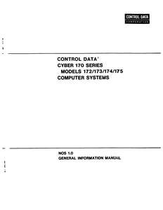 NOS 1.0 GENERAL INFORMATION MANUAL.60435900A.1974