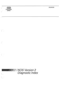 NOS 2 DIAGNOSTIC INDEX NOV88