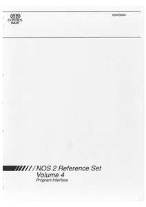 NOS 2 VOL4 PROGRAM INTERFACE APR88