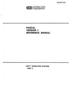PASCAL VER 1 RM DEC82 2ND SCAN