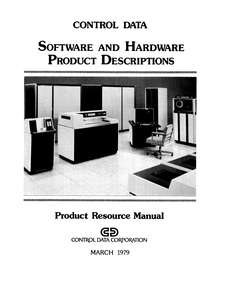 SOFTWARE AND HARDWARE PRODUCT DESCRIPTIONS MAR79