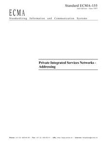 ECMA-155 2ND EDITION JUNE 1997