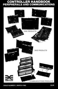 1982 EMULEX CONTROLLER HANDBOOK