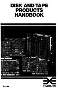 1984 EMULEX DISK AND TAPE PRODUCTS HANDBOOK