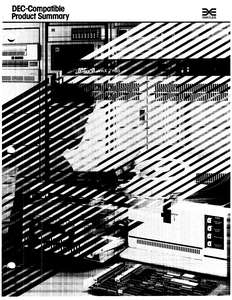 1987 EMULEX DEC-COMPATIBLE PRODUCT SUMMARY