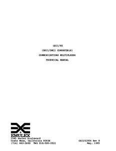 CS1151004-H CS11H2 MAY85