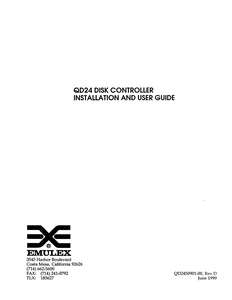 QD2450901-D QD24TECH JUN90