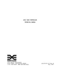 QT1251001-B QT12 MAY87