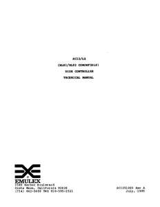 SC1251003-A SC12LX JUL85