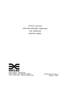 SC7551001-W SC750TECH APR87