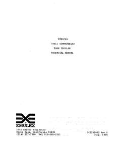 TC0251002-G TC02TECH JUL85