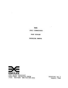 TC0551001-C TC05 AUG84