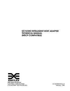 UC1451004-E UC14 FEB89