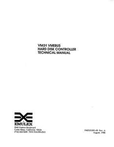 VM3151001-A VM31 AUG88