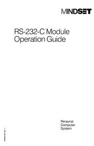 100093-001 RS-232 C MODULE 1983