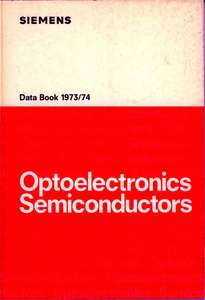 1973 SIEMENS OPTOELECTRONICS SEMICONDUCTORS