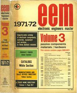 1971 ELECTRONIC ENGINEERS MASTER VOL 3