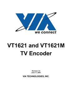 VT1621 TV ENCODER 200206