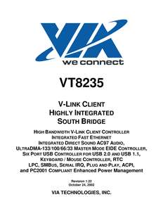 VT8235 V-LINK CLIENT SOUTH BRIDGE 200210