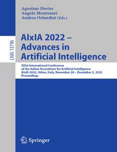 AIXIA 2022 - ADVANCES IN ARTIFICIAL INTELLIGENCE - AGOSTINO DOVIER