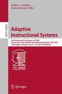 ADAPTIVE INSTRUCTIONAL SYSTEMS - ROBERT A SOTTILARE