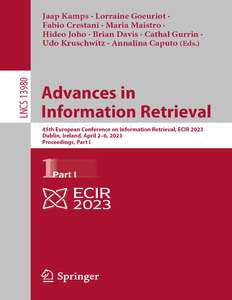 ADVANCES IN INFORMATION RETRIEVAL - JAAP KAMPS