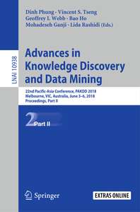 ADVANCES IN KNOWLEDGE DISCOVERY - DINH PHUNG