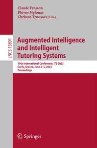 AUGMENTED INTELLIGENCE AND INTELLIGENT TUTORING SYSTEMS - CLAUDE FRASSON