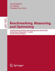 BENCHMARKING MEASURING AND OPTIMIZING - ANA GAINARU